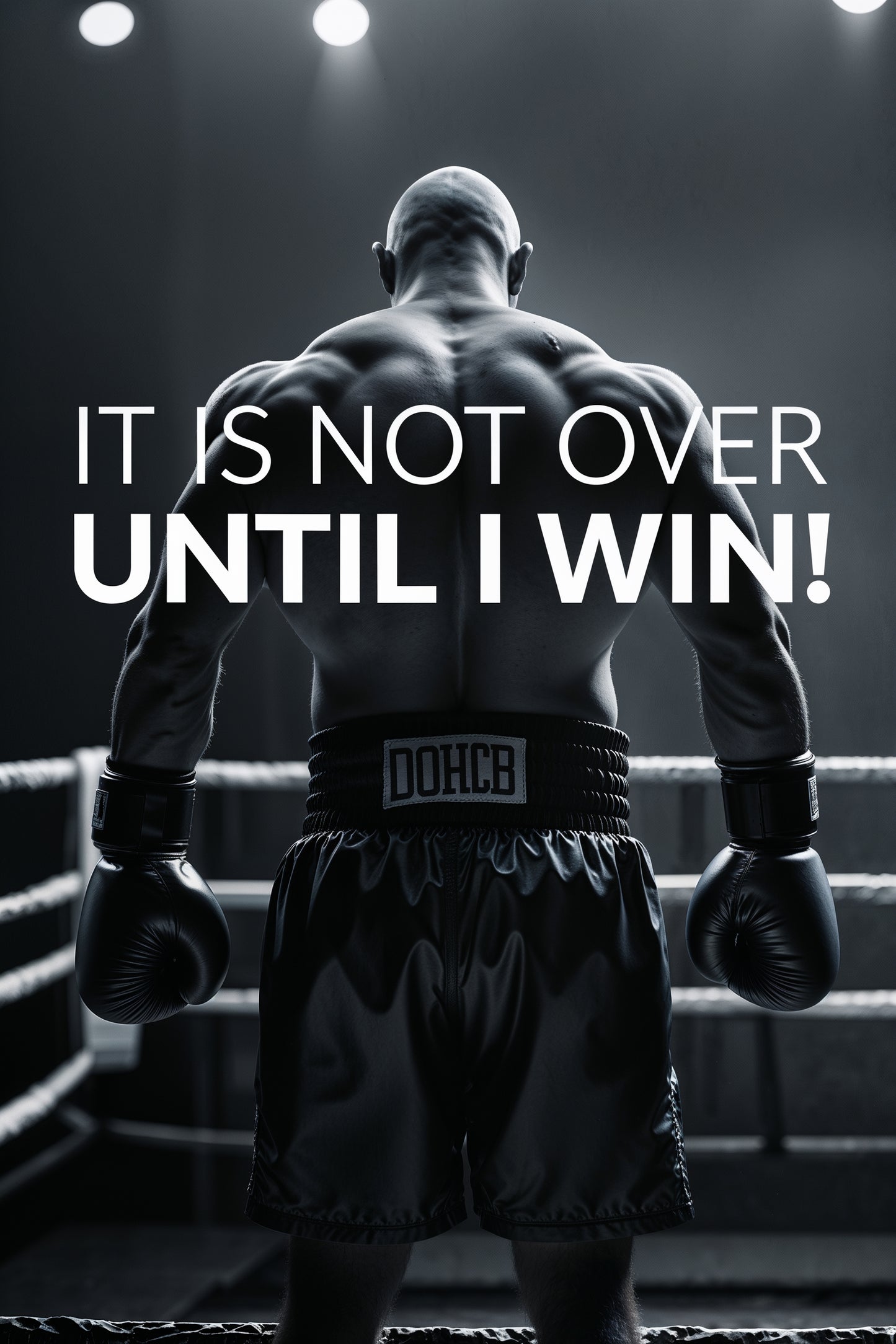 It is not over until i win