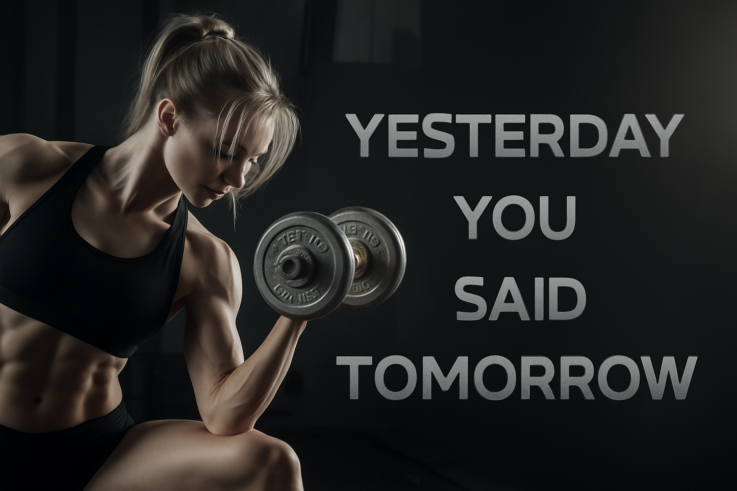 Yesterday you said tomorrow