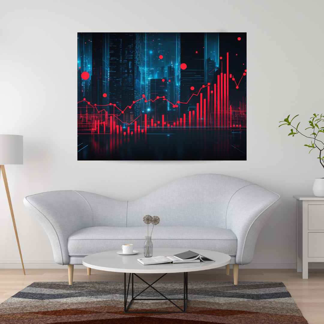 Börsenchart - Red Edition