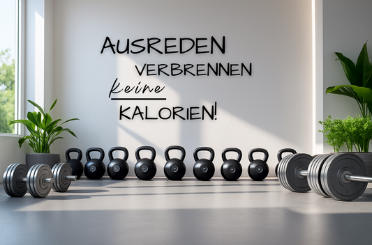 Ausreden verbrennen keine kalorien!