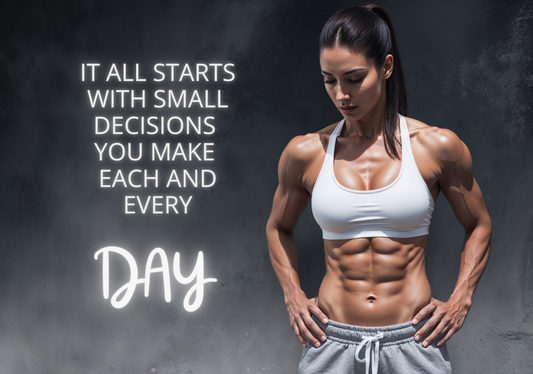 It all starts with small decisions