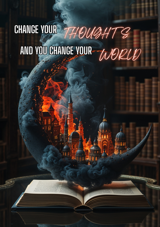 Change your thoughts and you change your world