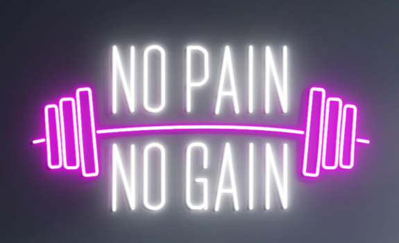 NO PAIN, NO GAIN - Pink Edition
