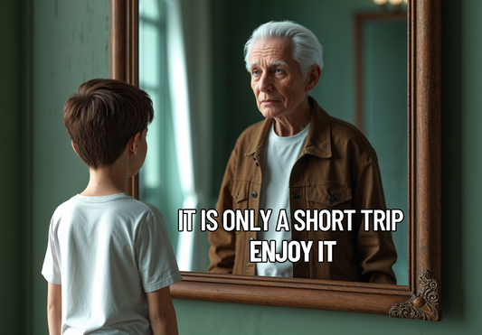 It is only a short trip - enjoy it
