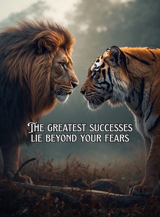 The greatest successes lie beyond your fears