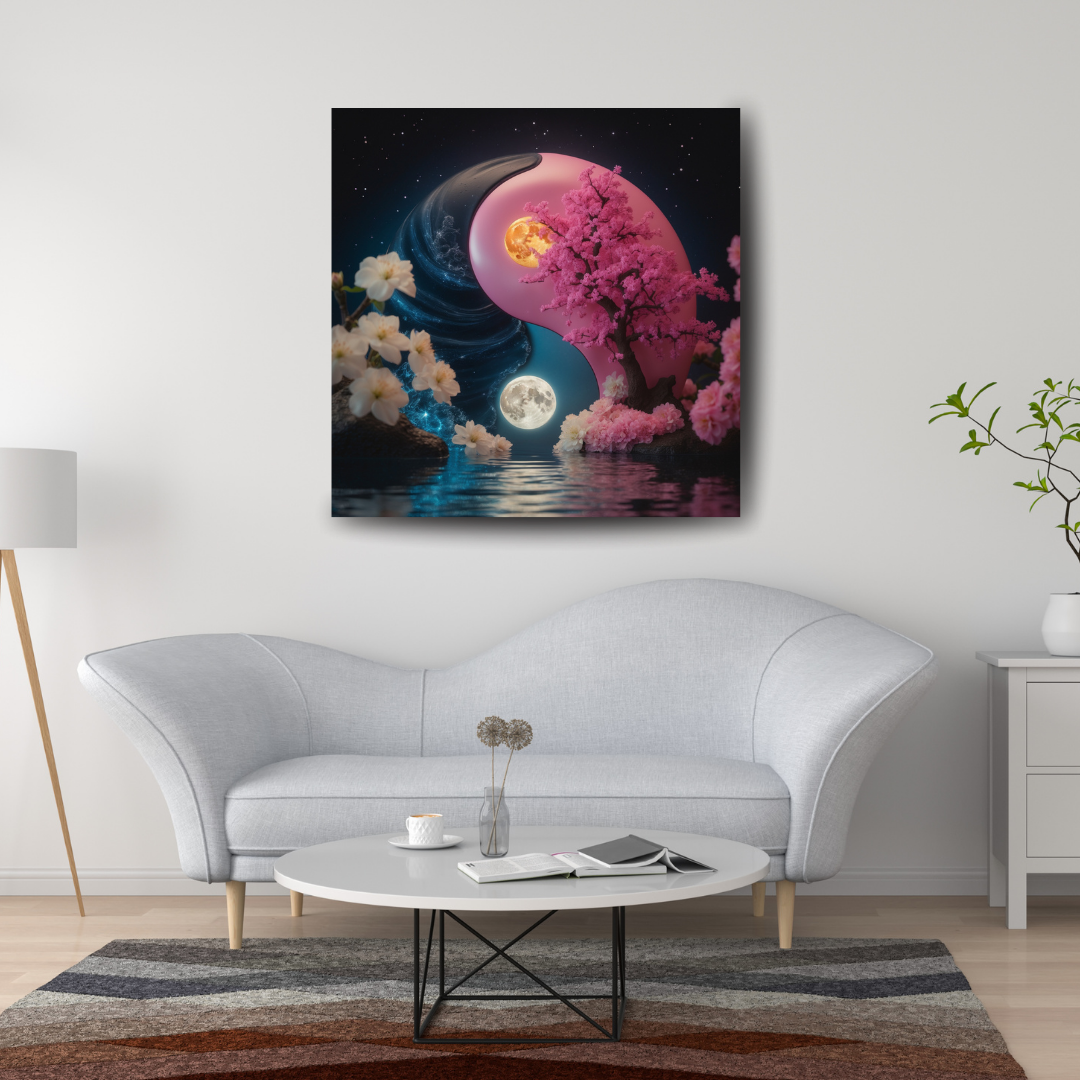 Yin Yang  - Pink Tree Edition
