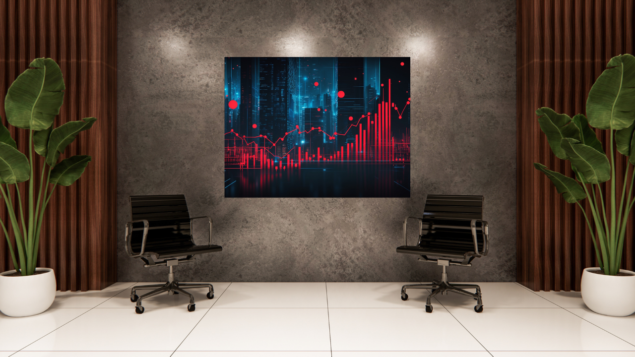 Börsenchart - Red Edition