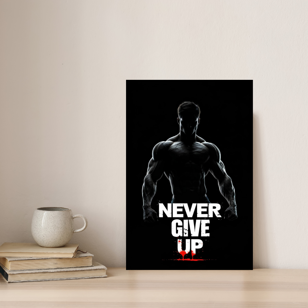 Never give up - Gym Edition