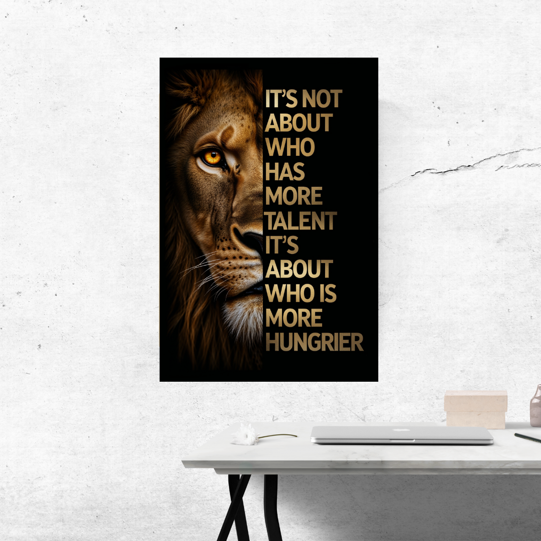 It´s about who is more hungrier
