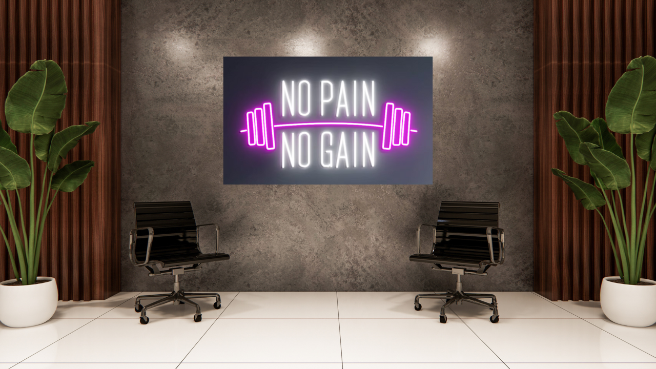 NO PAIN, NO GAIN - Pink Edition