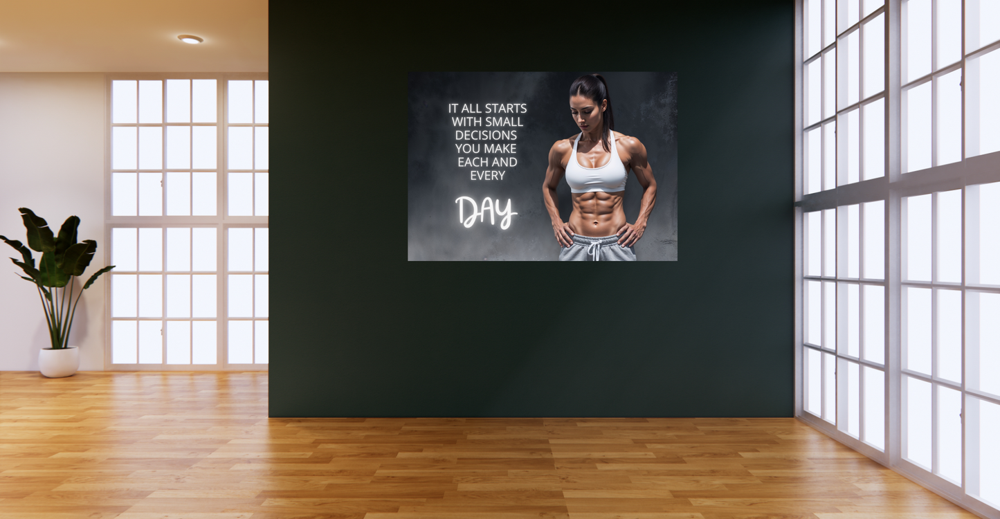 It all starts with small decisions