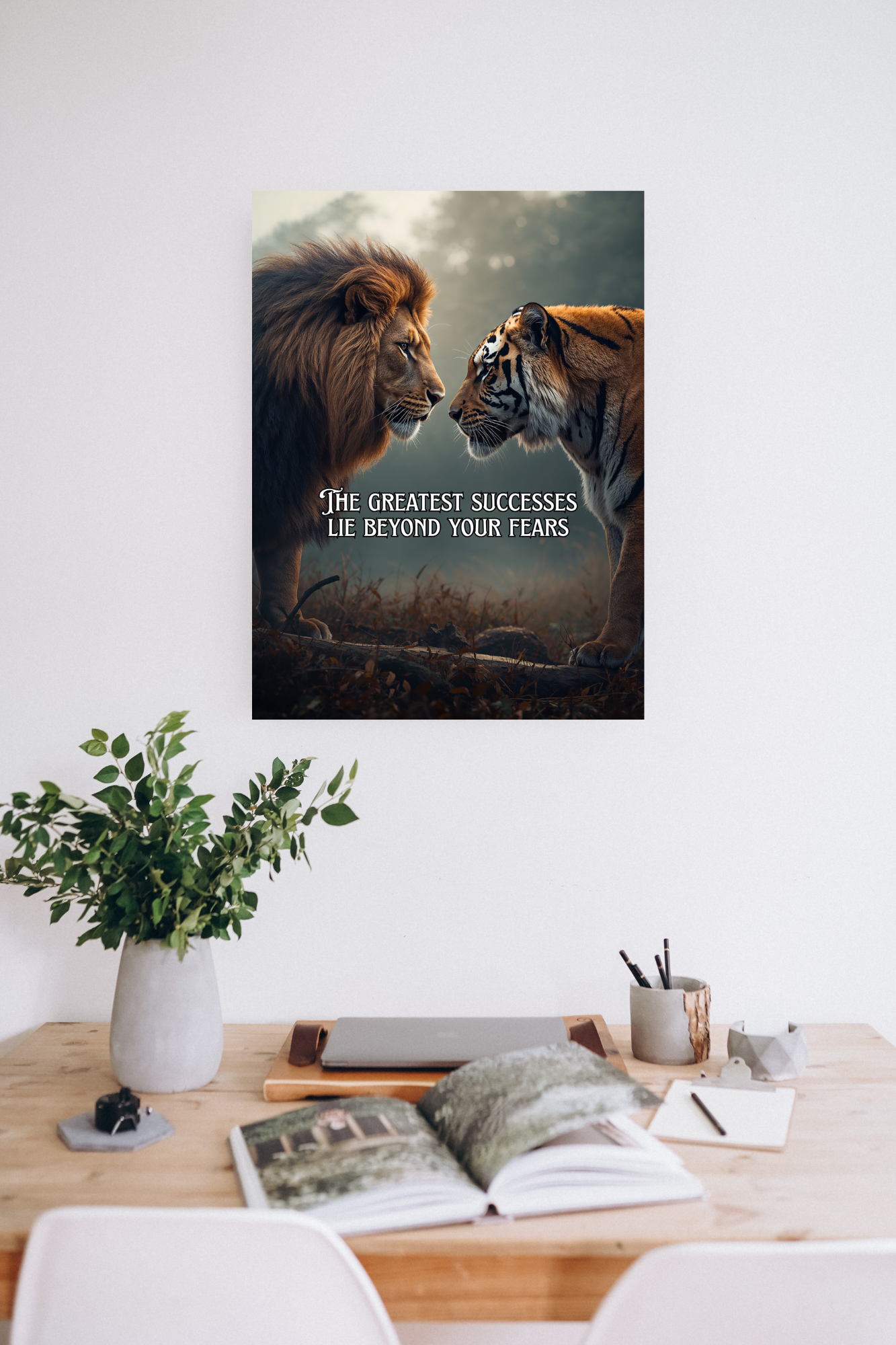 The greatest successes lie beyond your fears