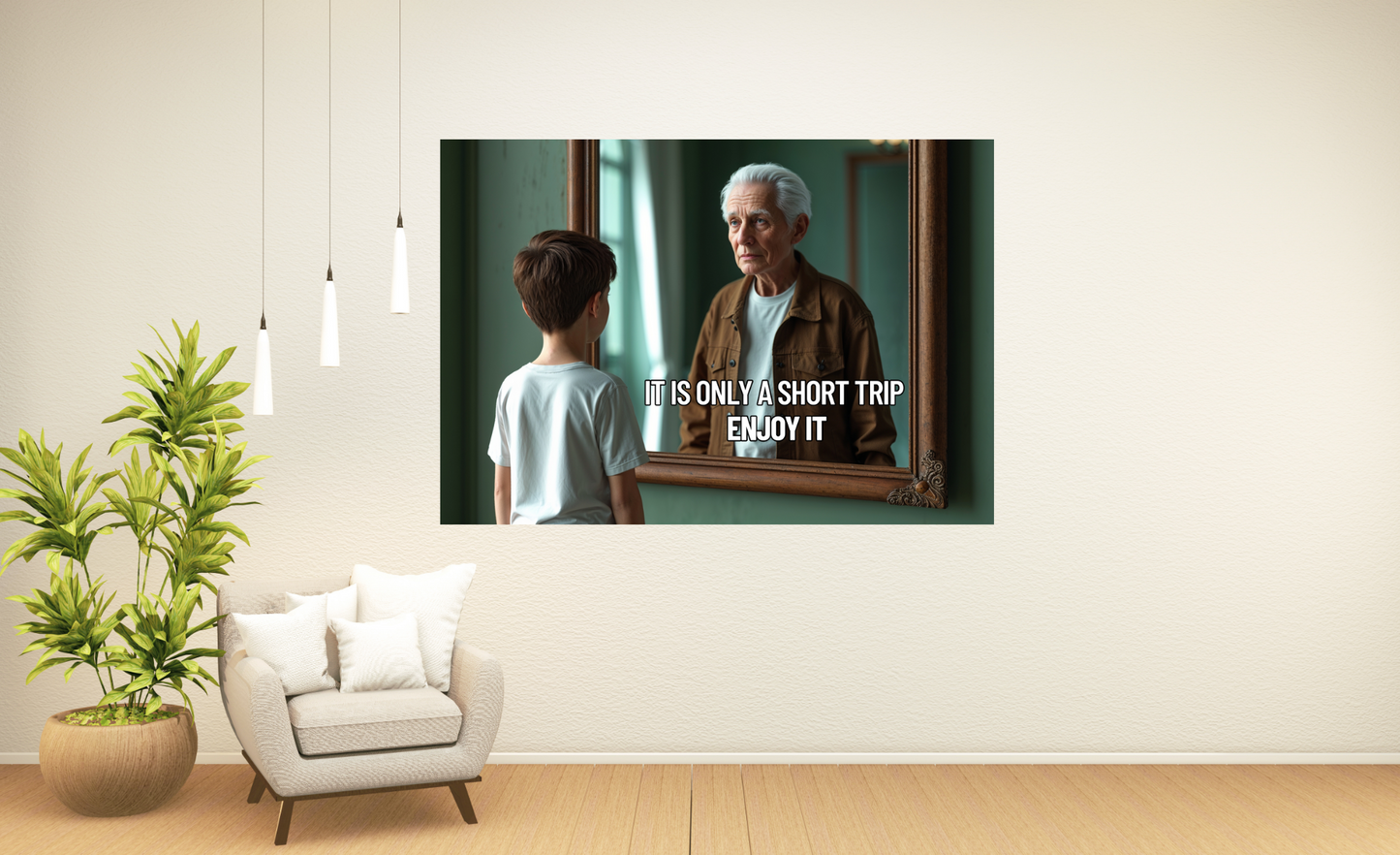 It is only a short trip - enjoy it