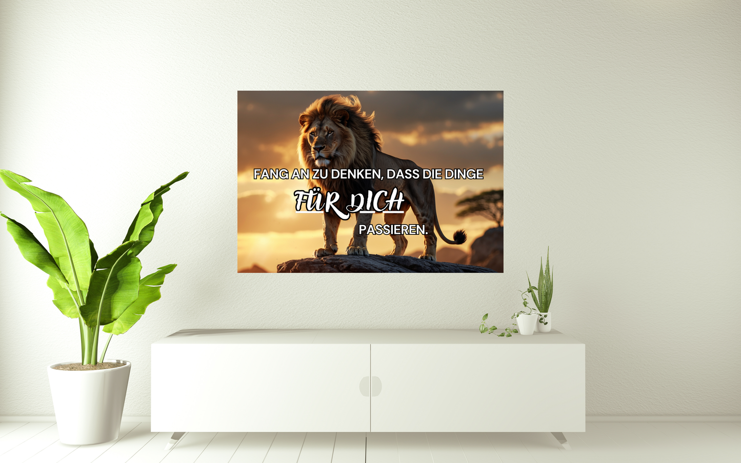 Fang an zu denken, dass die Dinge FÜR DICH passieren