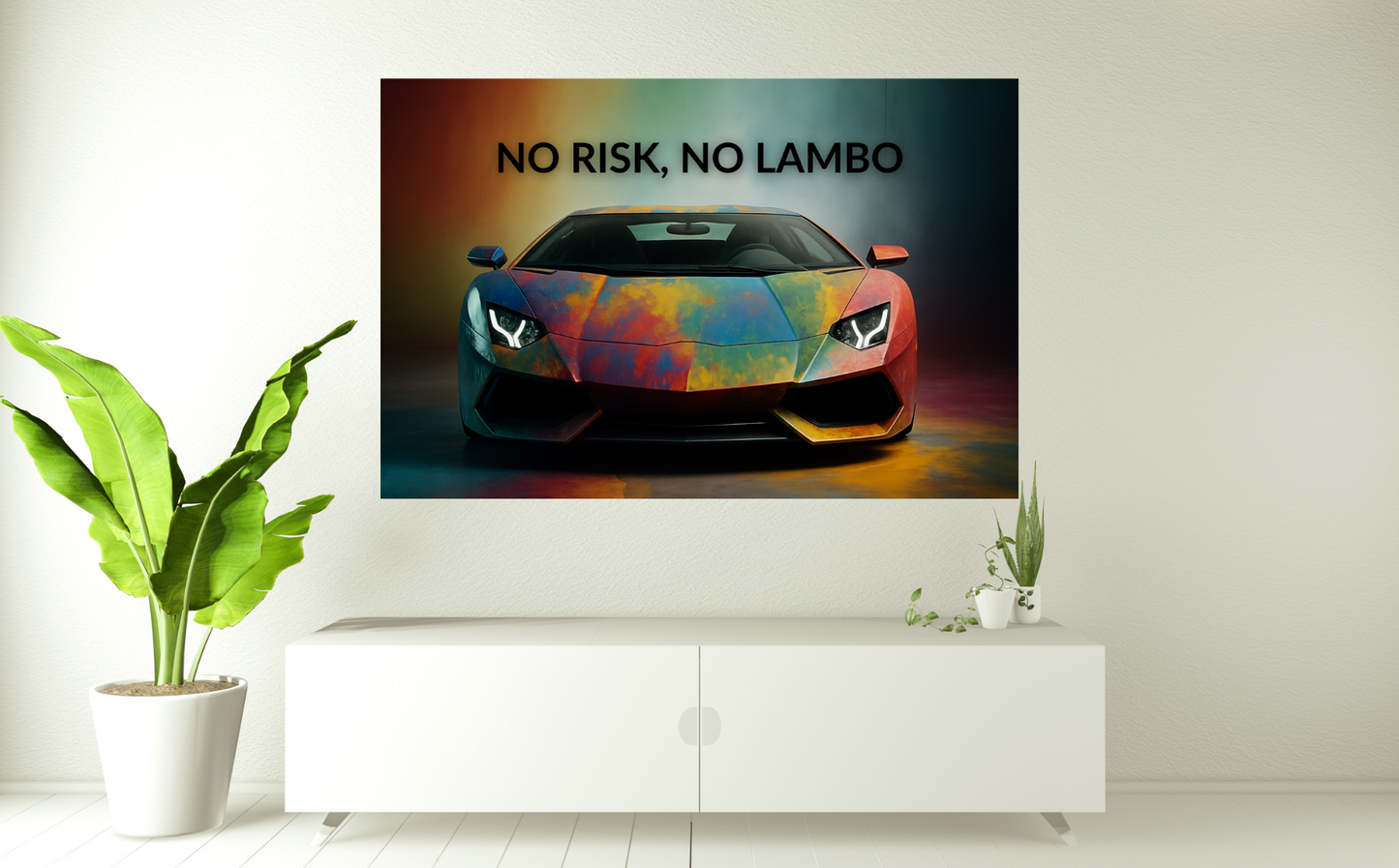 NO RISK, NO LAMBO