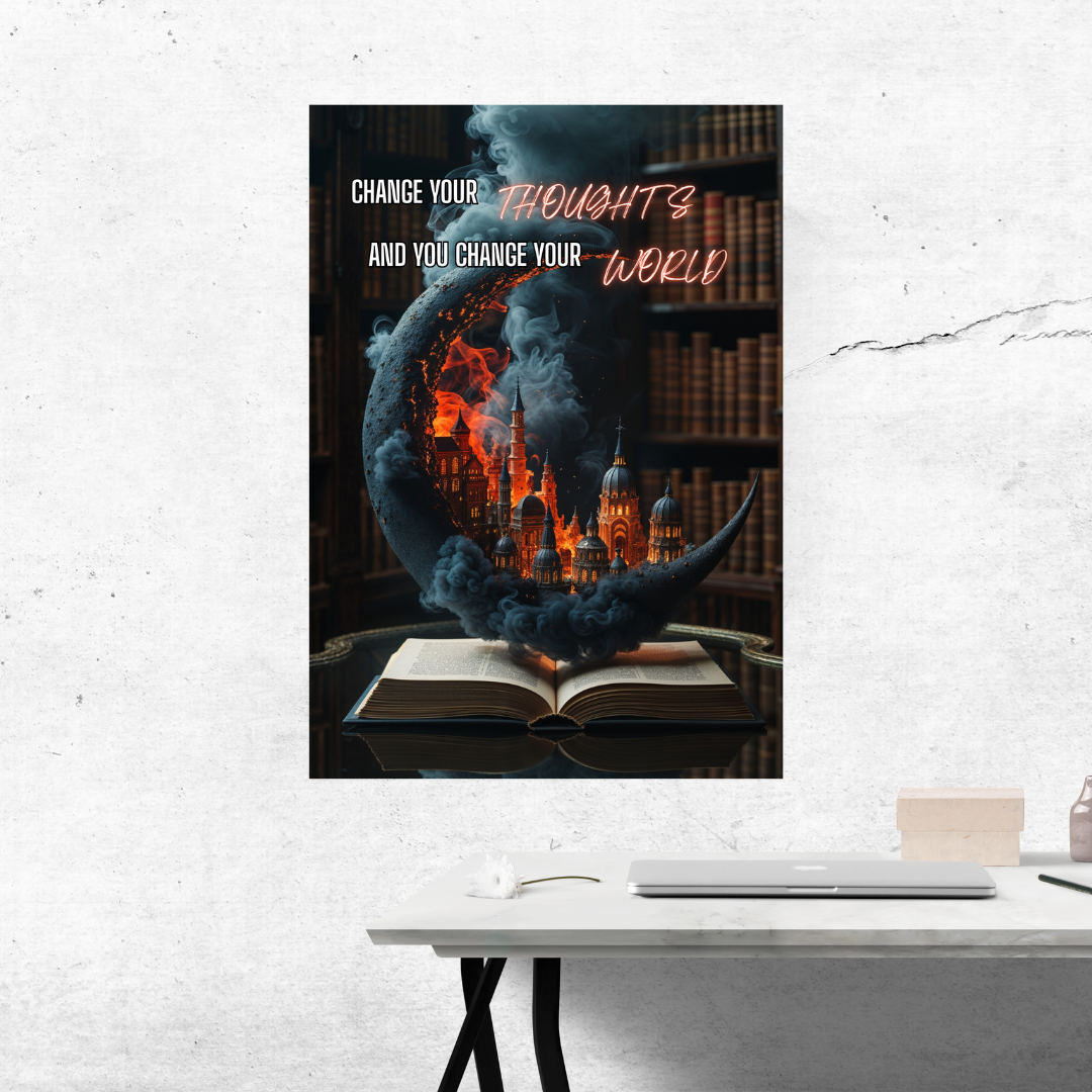 Change your thoughts and you change your world