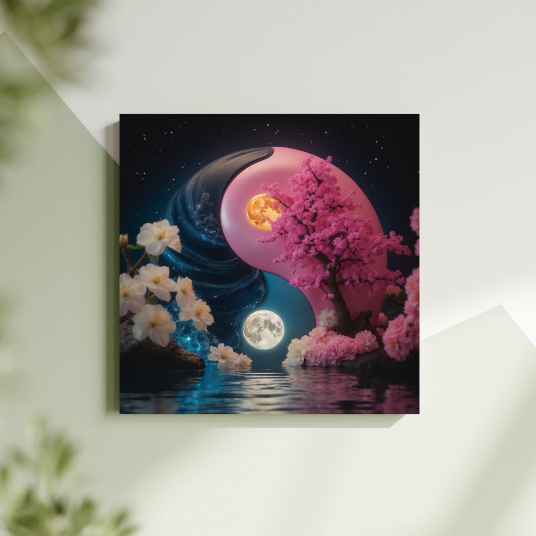 Yin Yang  - Pink Tree Edition