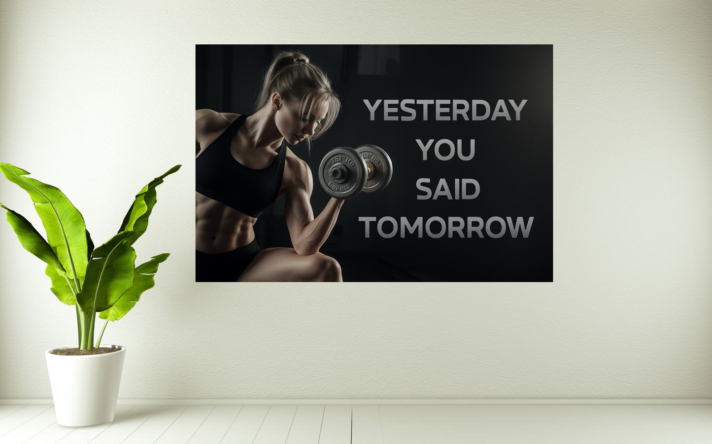 Yesterday you said tomorrow