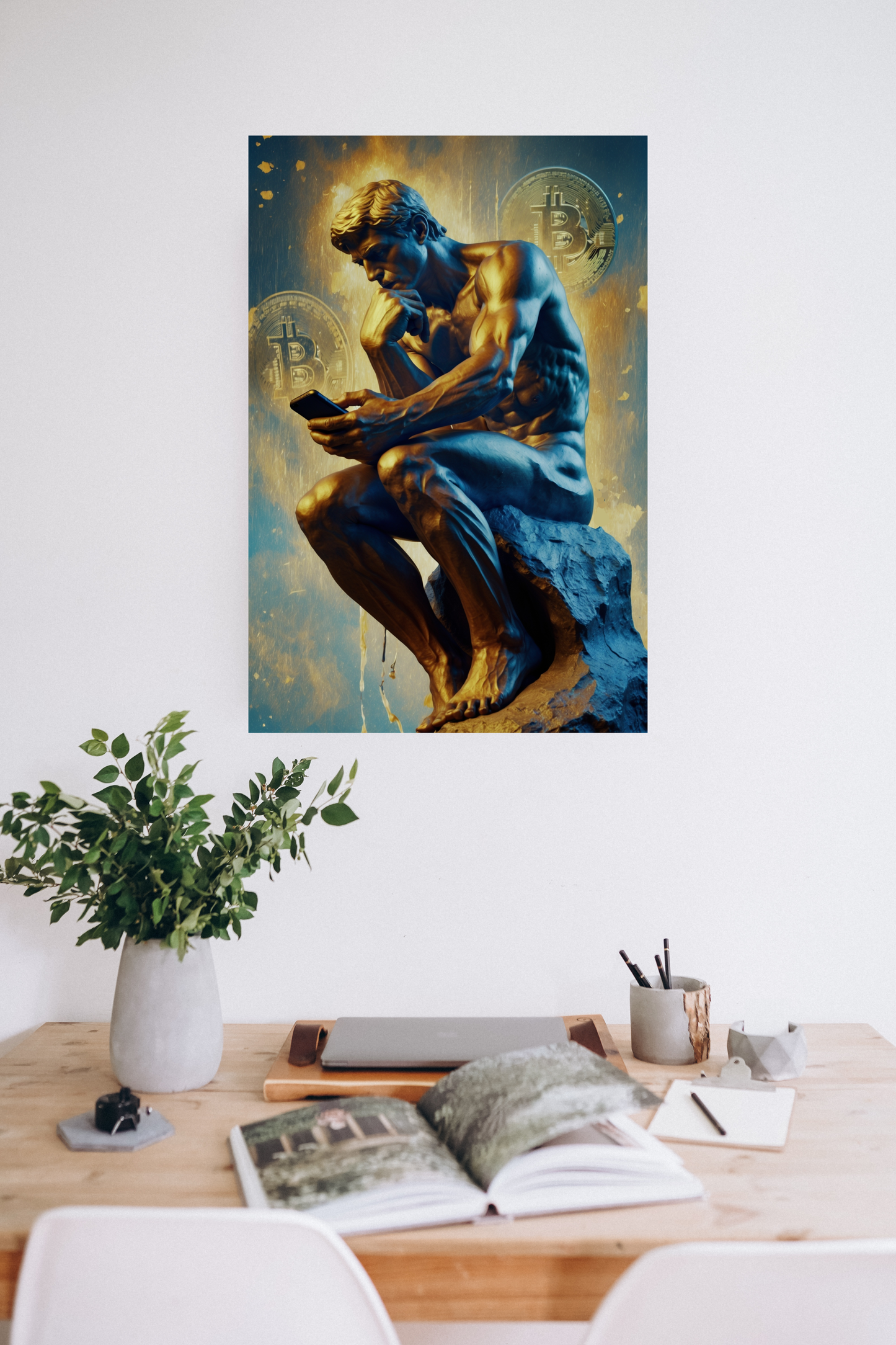 The Thinker - BTC Edition