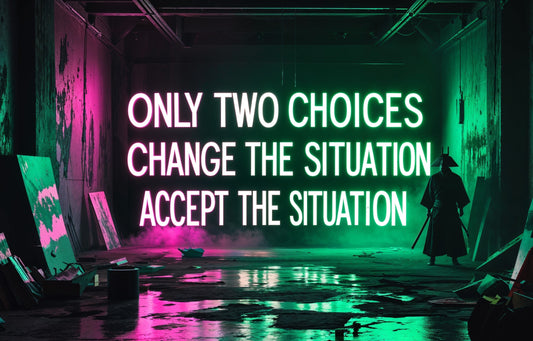 Only two choices - Neon Samurai